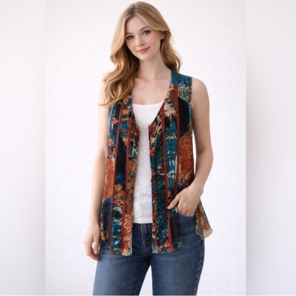 Papa Vancouver Cotton Print Top - Picture 5 of 5